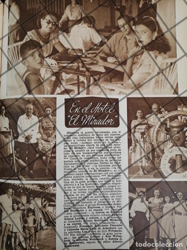 Poster collecting: AFICHE ANTIGUO ALTA SOCIEDAD EN HOTEL MIRADOR ACAPULCO