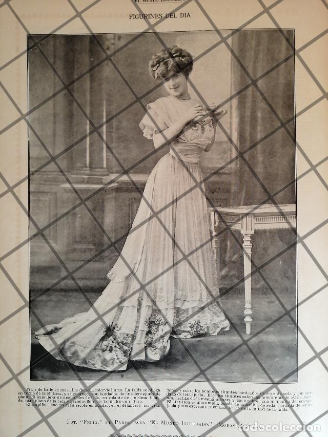Poster collecting: CARTEL PUBLICITARIO ANTIGUO. VESTIDOS. CASA RONDEAU TEMPLIER 4