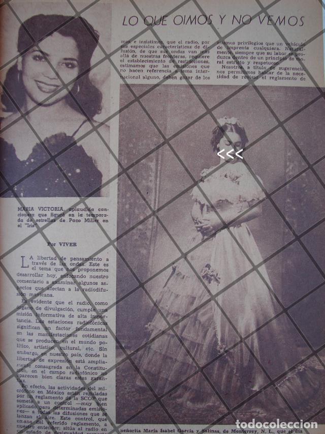 Poster collecting: AFICHE RETRO QUINCEA&Ntilde;ERA. ISABEL GARCIA SALINAS 1944 MTY