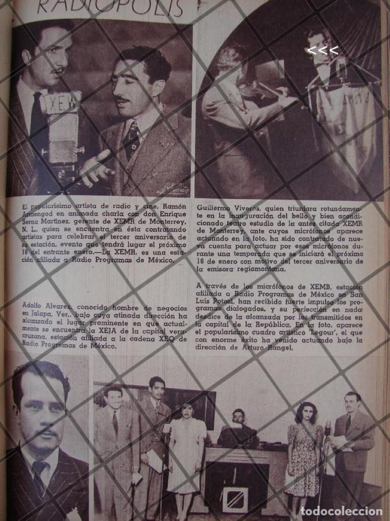 Poster collecting: AFICHE RETRO RADIO DIFUSORA XEMR GUILLERMO VIVEROS ETC