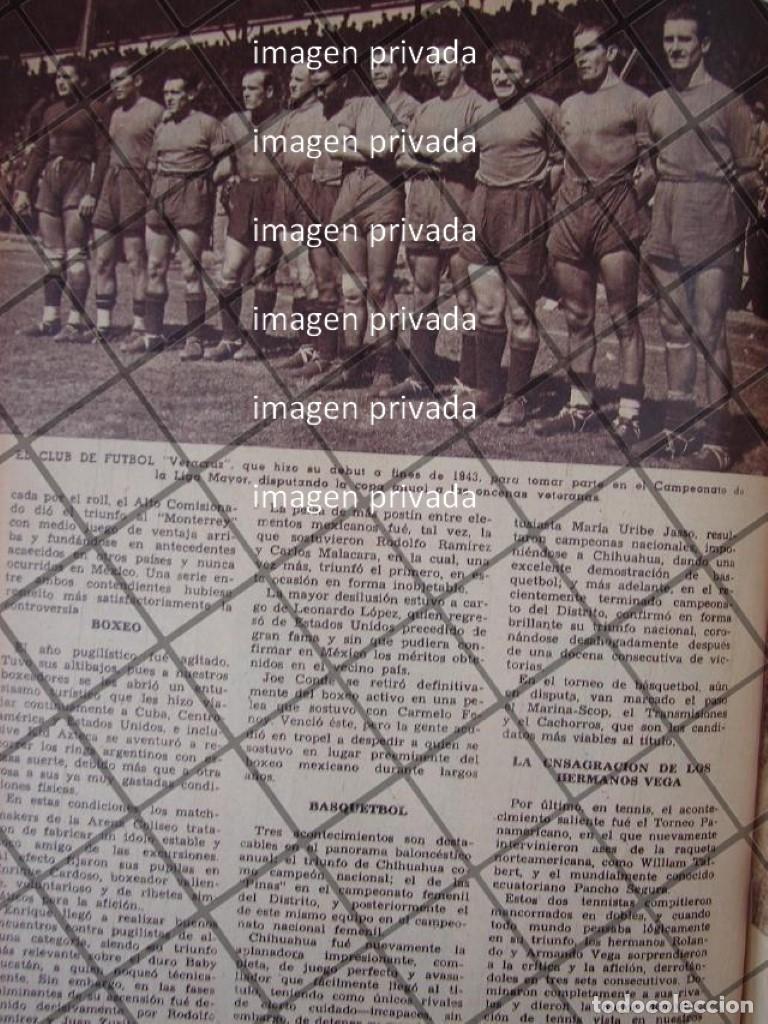 Poster collecting: AFICHE RETRO NACE EL CLUB DE FUTBOL VERACRUZ 1943