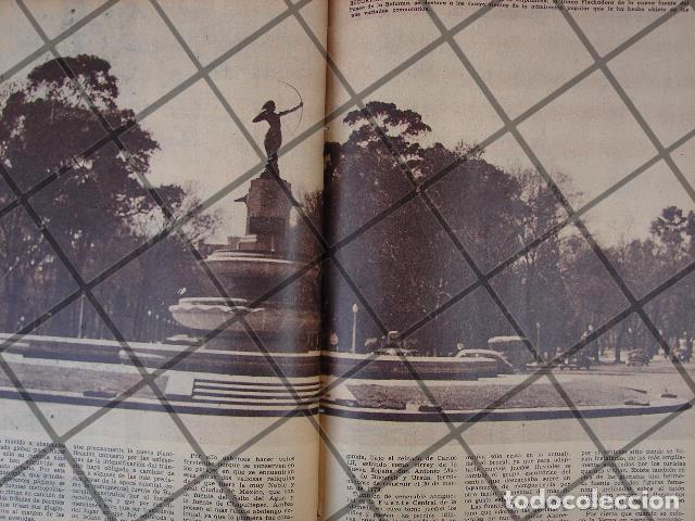 Collectionnisme d'affiches: AFICHE RETRO LAS FUENTES DE MEXICO 1944