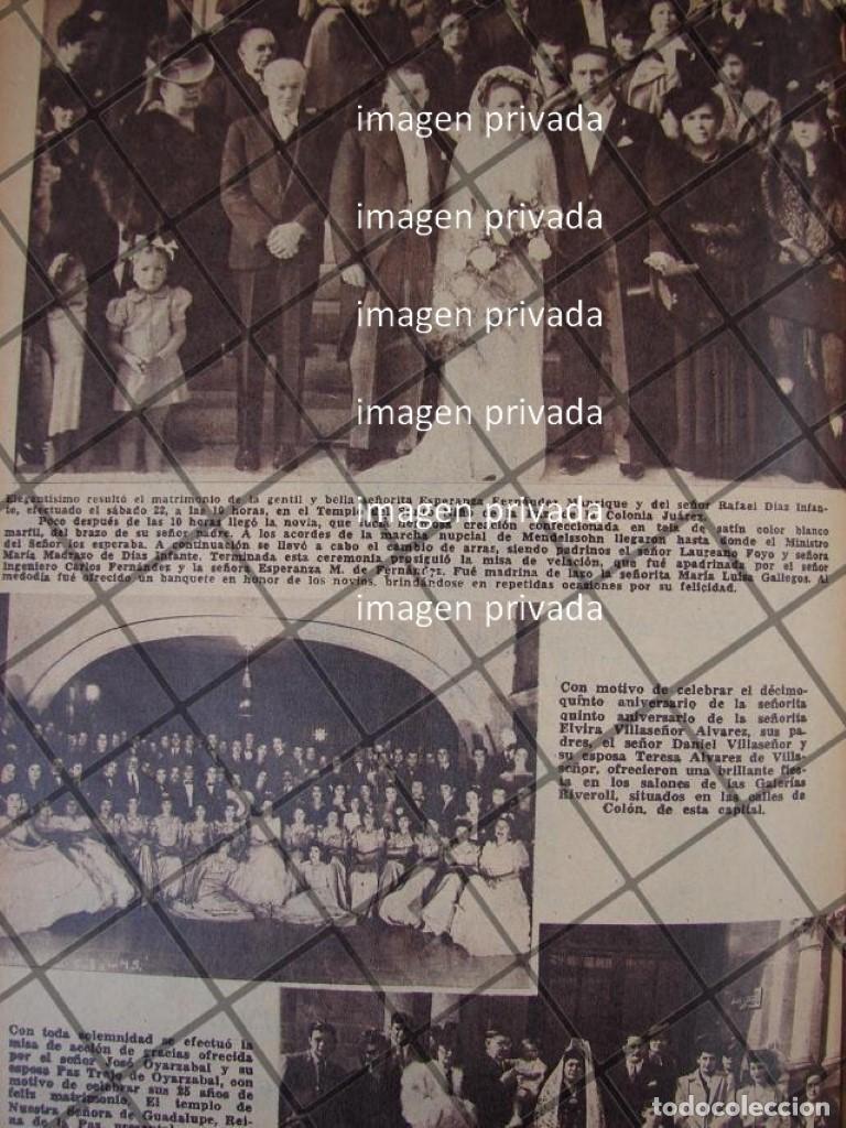 Collectionnisme d'affiches: AFICHE RETRO BODA. RAFAEL DIAZ INFANTE 1944 Y OTROS