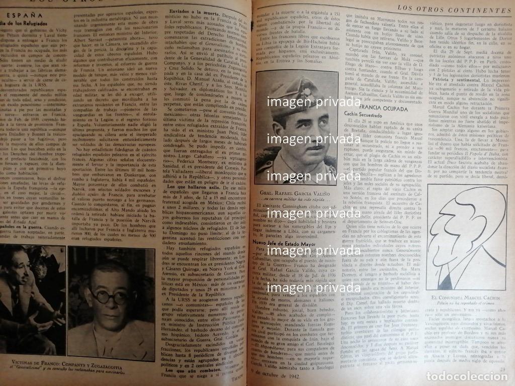 Colecionismo de cartazes: AFICHE RETRO. REFUGIADOS ESPA&Ntilde;OLES, GARCIA VALI&Ntilde;O 1942