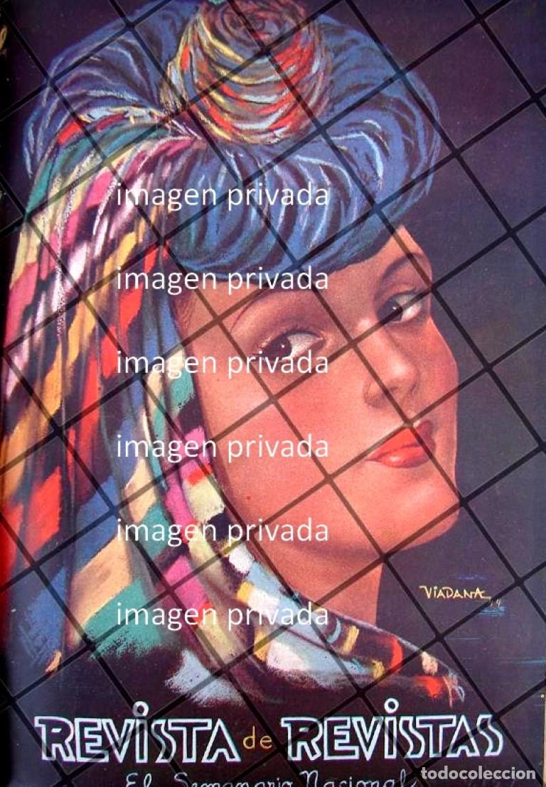 Sammeln von Plakaten: PORTADA ANTIGUA. DE RAFAEL VIADANA 1944 INDIGENA MEXICANA