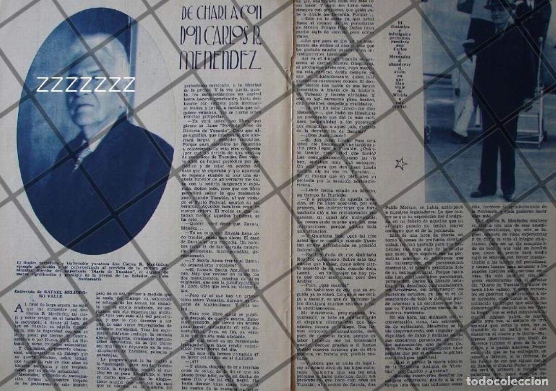 Sammeln von Plakaten: AFICHE ANTIGUO PERIODISTA. CARLOS MENENDEZ GONZALEZ 1937
