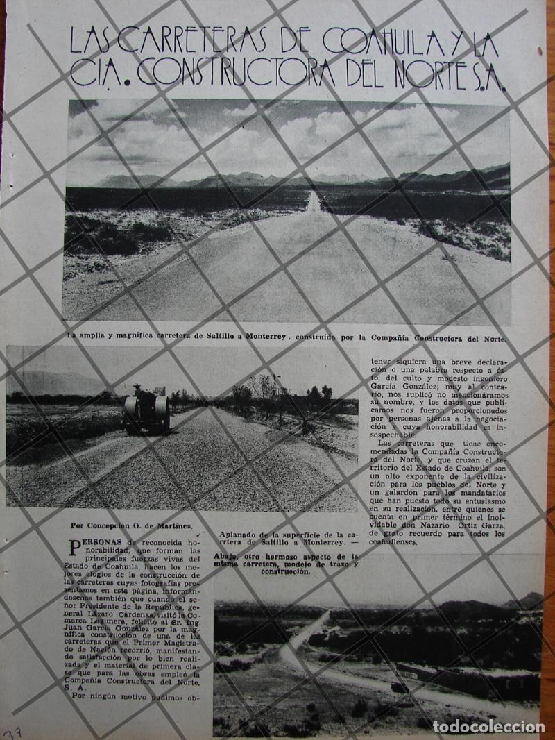 Collectionnisme d'affiches: AFICHE ANTIGUO LA CIA. CONSTRUCTORA DEL NORESTE S.A 1937