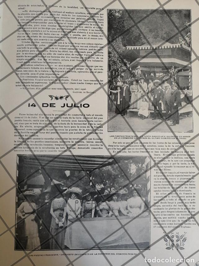 Poster collecting: AFICHE ANTIGUO. KERMESSE EN EL PARQUE EL TIVOLI D.F 1910