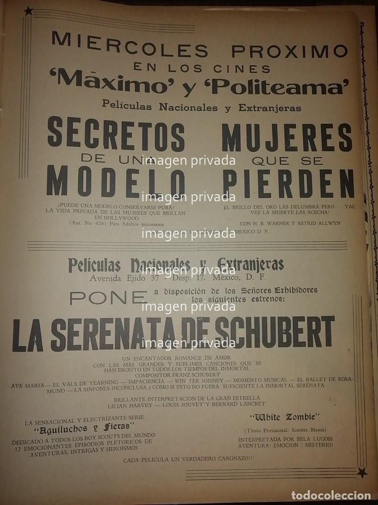 Poster collecting: CARTEL RETRO FUNCIONES CINE POLITEMA Y MAXIMO 1941 ETC