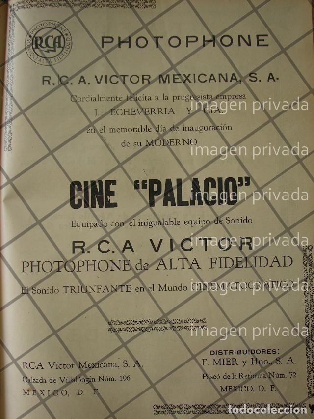 Colecionismo de cartazes: CARTEL RETRO R.C.A E INAUGURACION CINEMA PALACIO 1941
