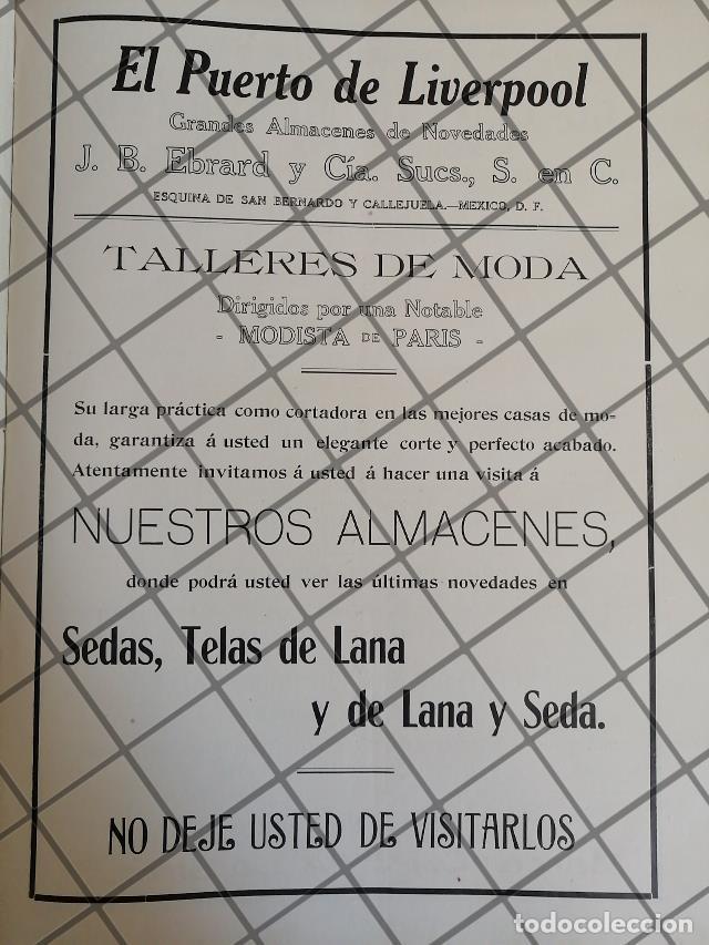 Colecionismo de cartazes: CARTEL ANTIGUO TIENDA EL PUERTO DE LIVERPOOL 1910 -45