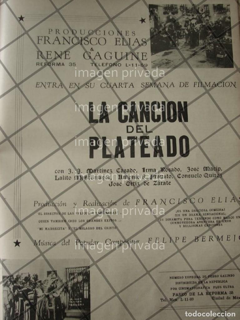 Poster collecting: CARTEL RETRO FILMAN PELICULA LA CANCION DEL PLATEADO 1941 3
