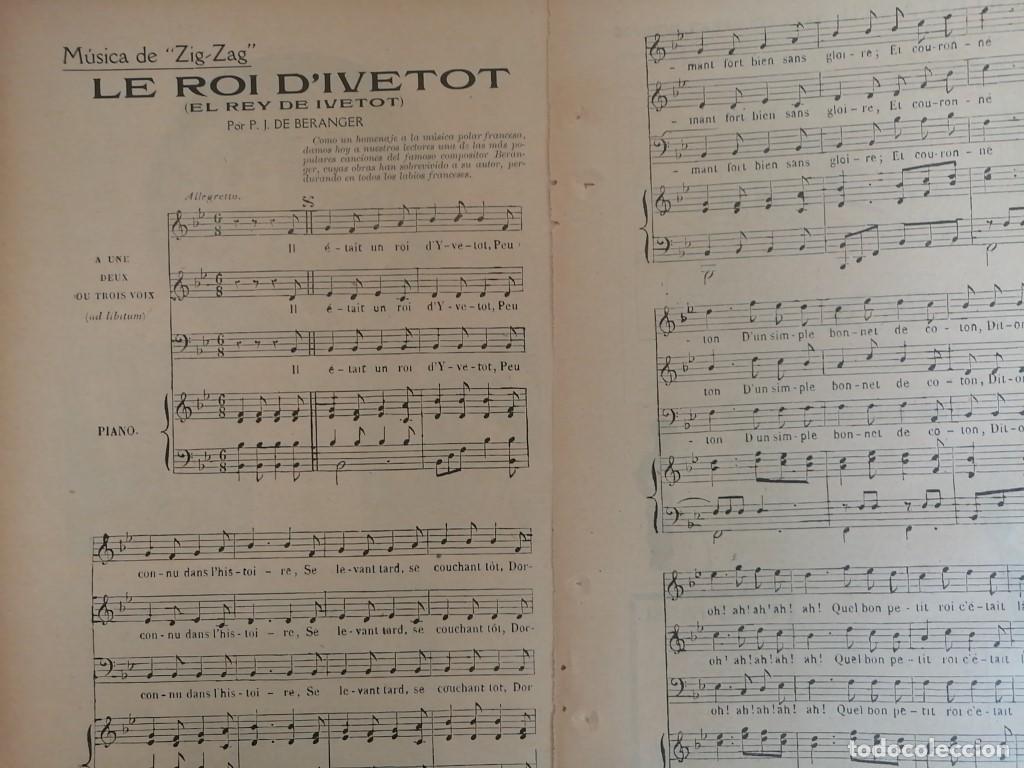 Collectionnisme d'affiches: PARTITURA ANTIGUA EL REY DE IVEOT / P.J. DE BERANGER 1920
