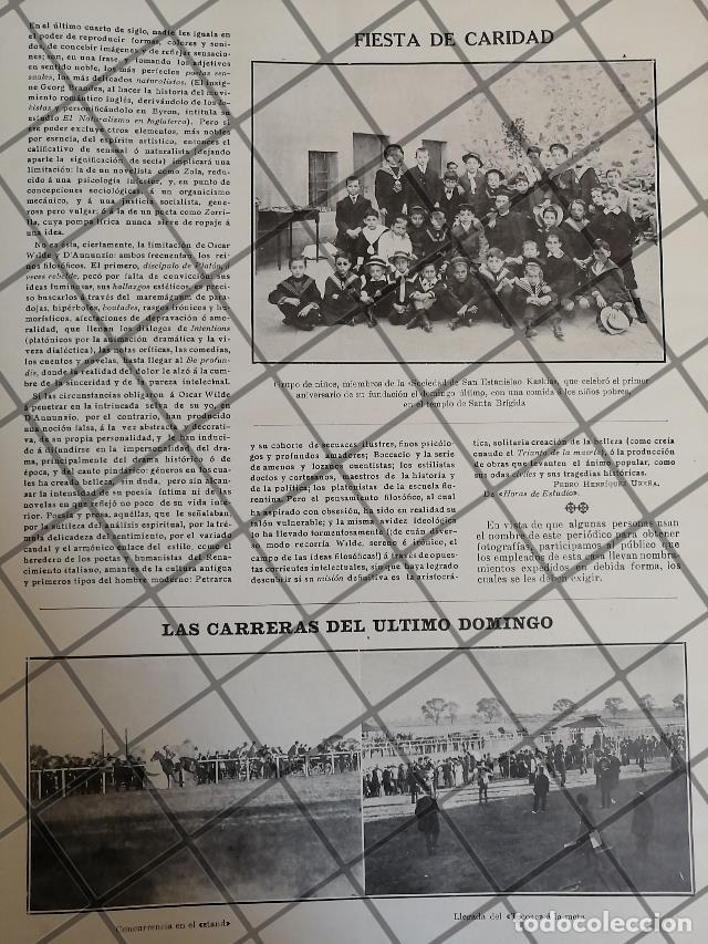 Collectionnisme d'affiches: AFICHE ANTIGUO NI&Ntilde;OS. COLEGIO SAN ESTANISLAO KASKIA 1910