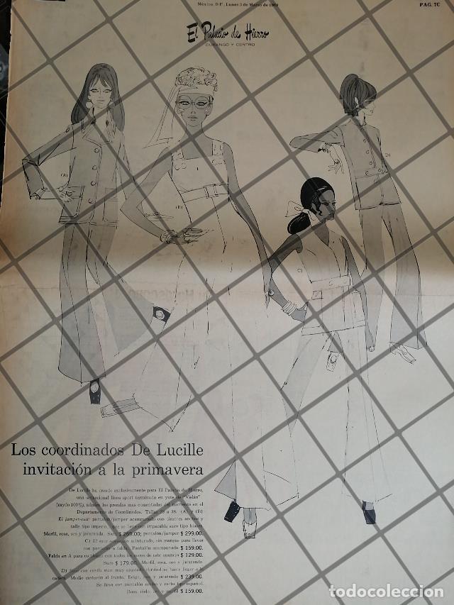 Poster collecting: PUBLICIDAD ANTIGUA EL PALACIO DE HIERRO 1969 /127 POSTER