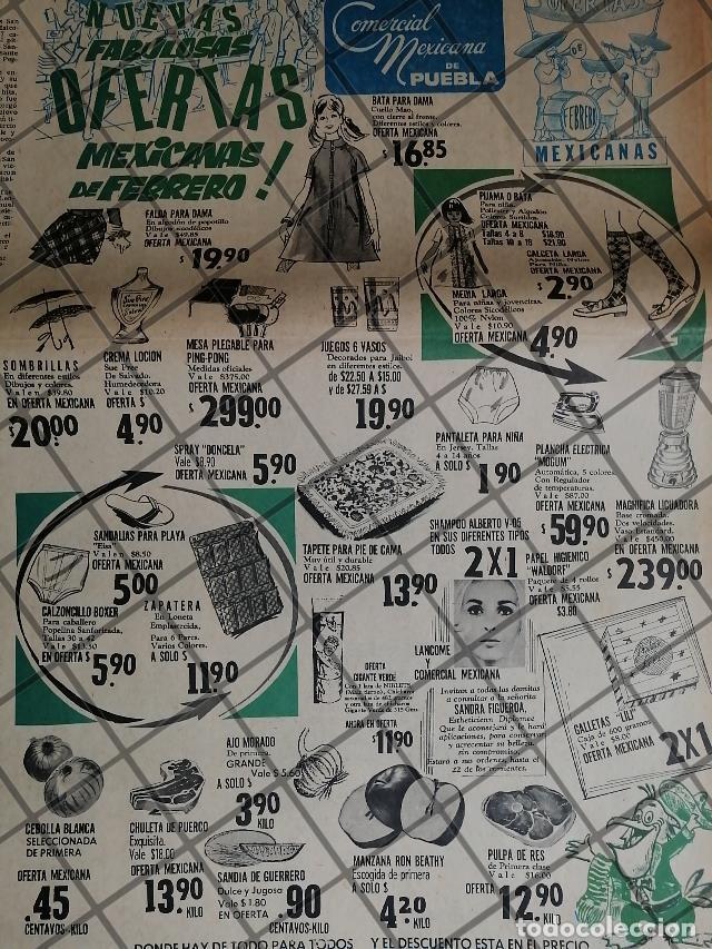 Colecionismo de cartazes: PUBLICIDAD RETRO TIENDA COMERCIAL MEXICANA 1969 /6 T POSTER
