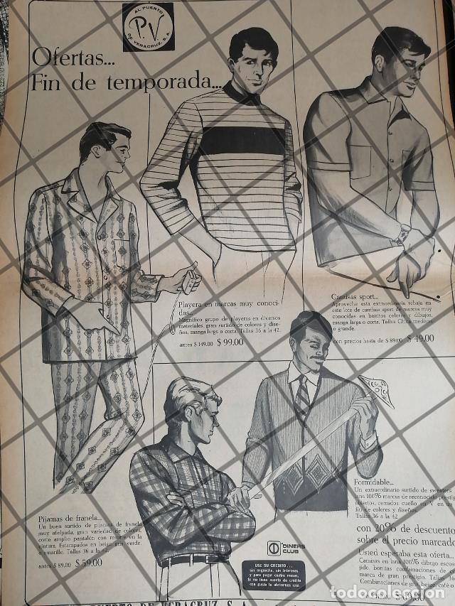 Colecionismo de cartazes: PUBLICIDAD ANTIGUA TIENDA EL PUERTO DE VERACRUZ 1969 /30