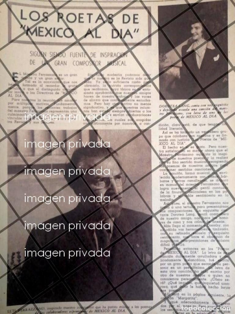 Colecionismo de cartazes: AFICHE ANTIGUO EL COMPOSITOR LUIS FERRAZZANO 1944