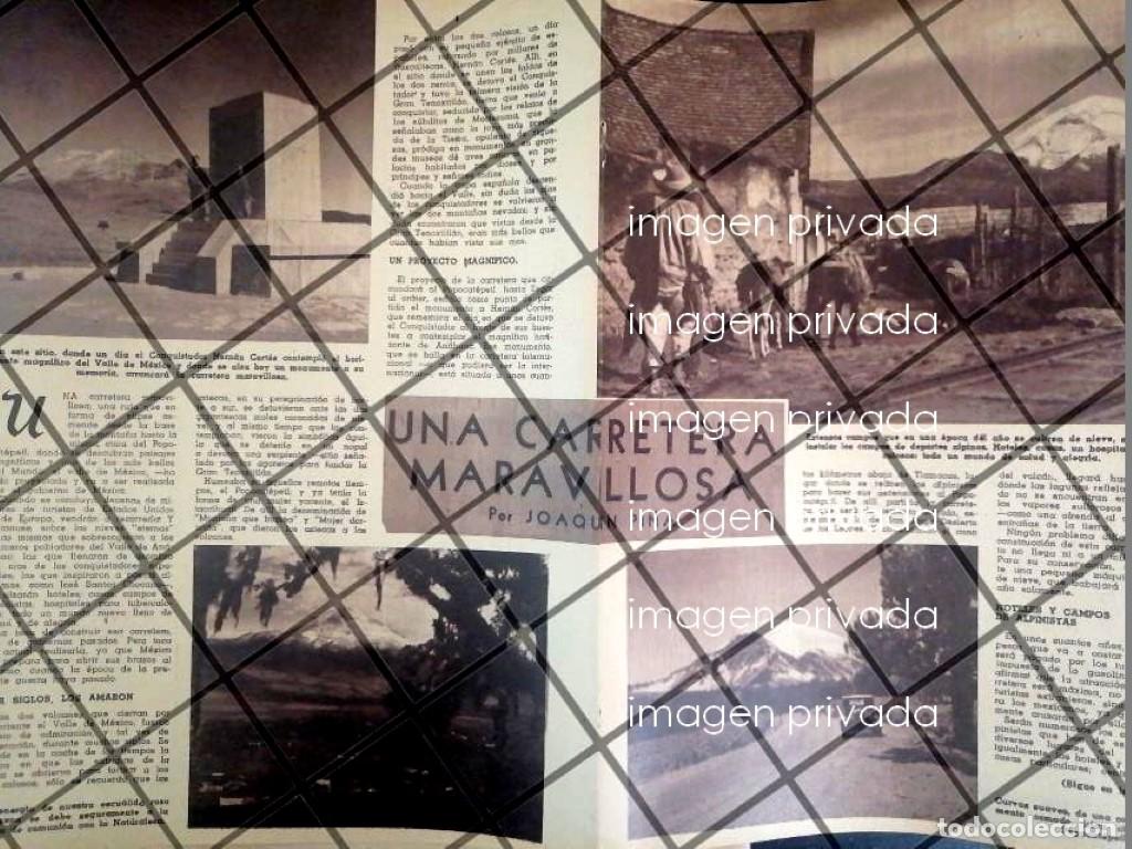 Colecionismo de cartazes: AFICHE ANTIGUO CONSTRUYEN CARRETERA MEXICO PUEBLA 1945