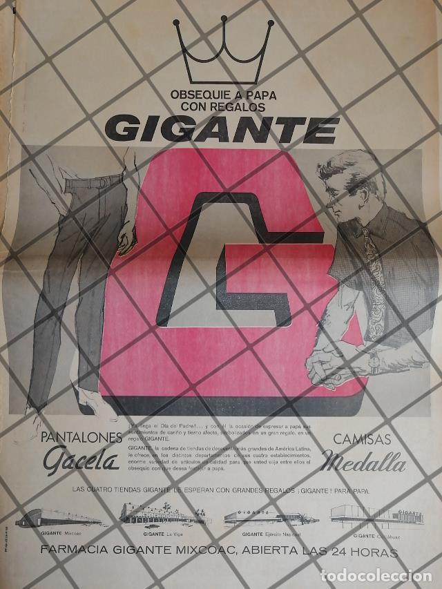 Collectionnisme d'affiches: PUBLICIDAD RETRO. TIENDA GIGANTE 1968 T. POSTER /3