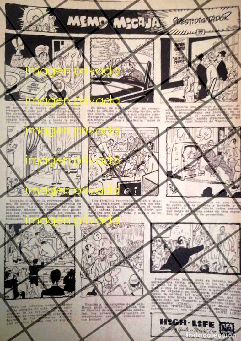 Collectionnisme d'affiches: TIRA COMICA ANTIGUA MEMO MIGAJA POR: GERMAN BUTZE. 1948 99