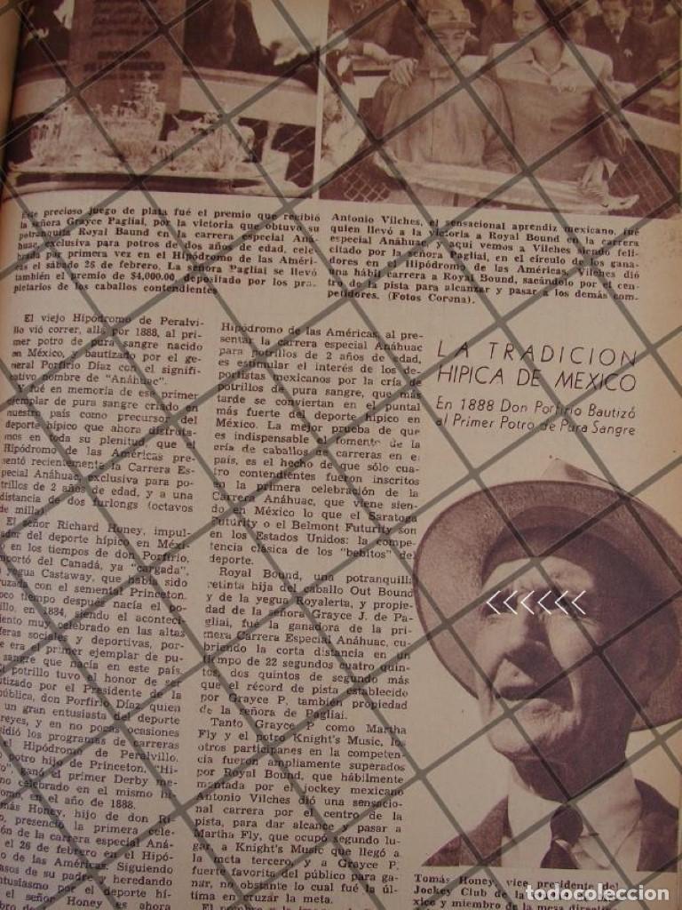 Collectionnisme d'affiches: AFICHE ANTIGUO. TOMAS HONEY Y EL JOCKEY CLUB 1944