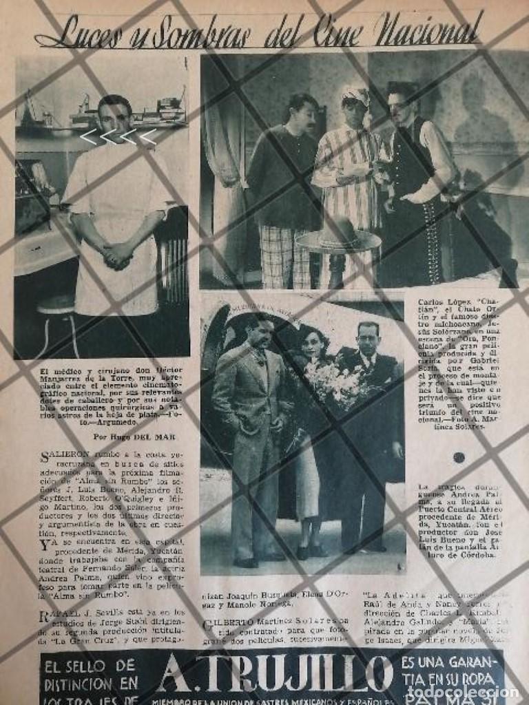 Sammeln von Plakaten: AFICHE RETRO DR. HECTOR MANJARREZ DE LA TORRE Y OTROS 1936