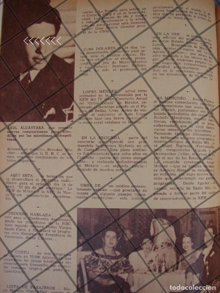 Sammeln von Plakaten: AFICHE ANTIGUO COMPOSITOR RAUL ALCANTARA Y MAS NOTAS
