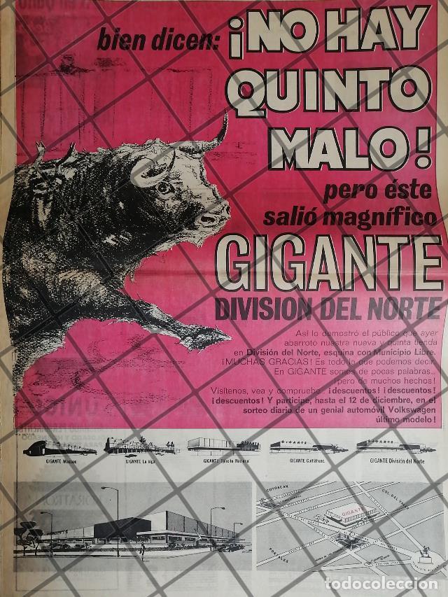 Sammeln von Plakaten: PUBLICIDAD RETRO. TIENDA GIGANTE 1969 T. POSTER /5
