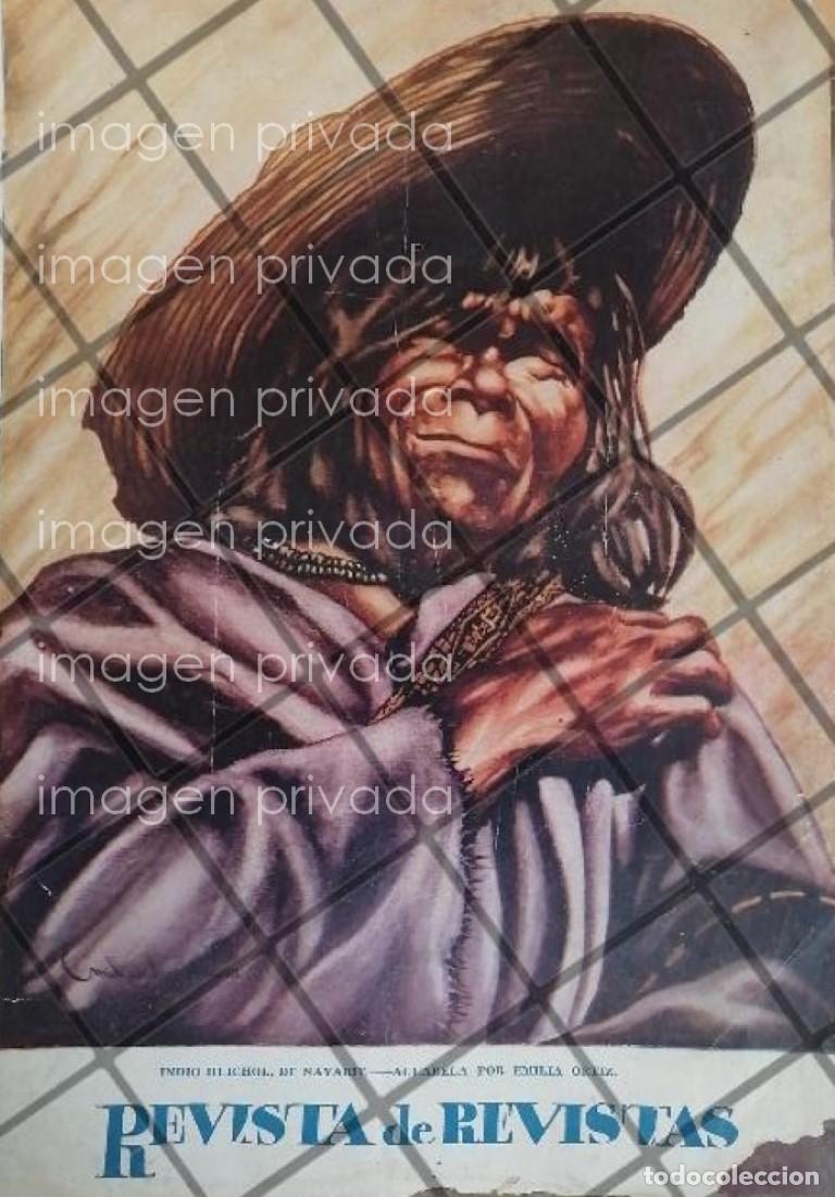 Sammeln von Plakaten: PORTADA ANTIGUA EMILIA ORTIZ 1937 INDIO HUICHOL
