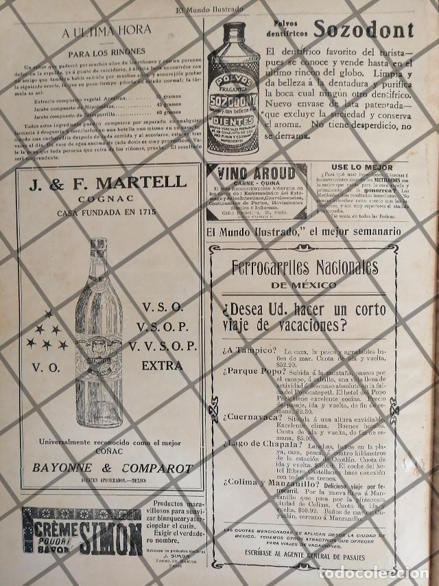 Collezionismo di affissi: CARTEL ANTIGUO FERROCARRILES NACIONALES Y OTRAS 1910 /38