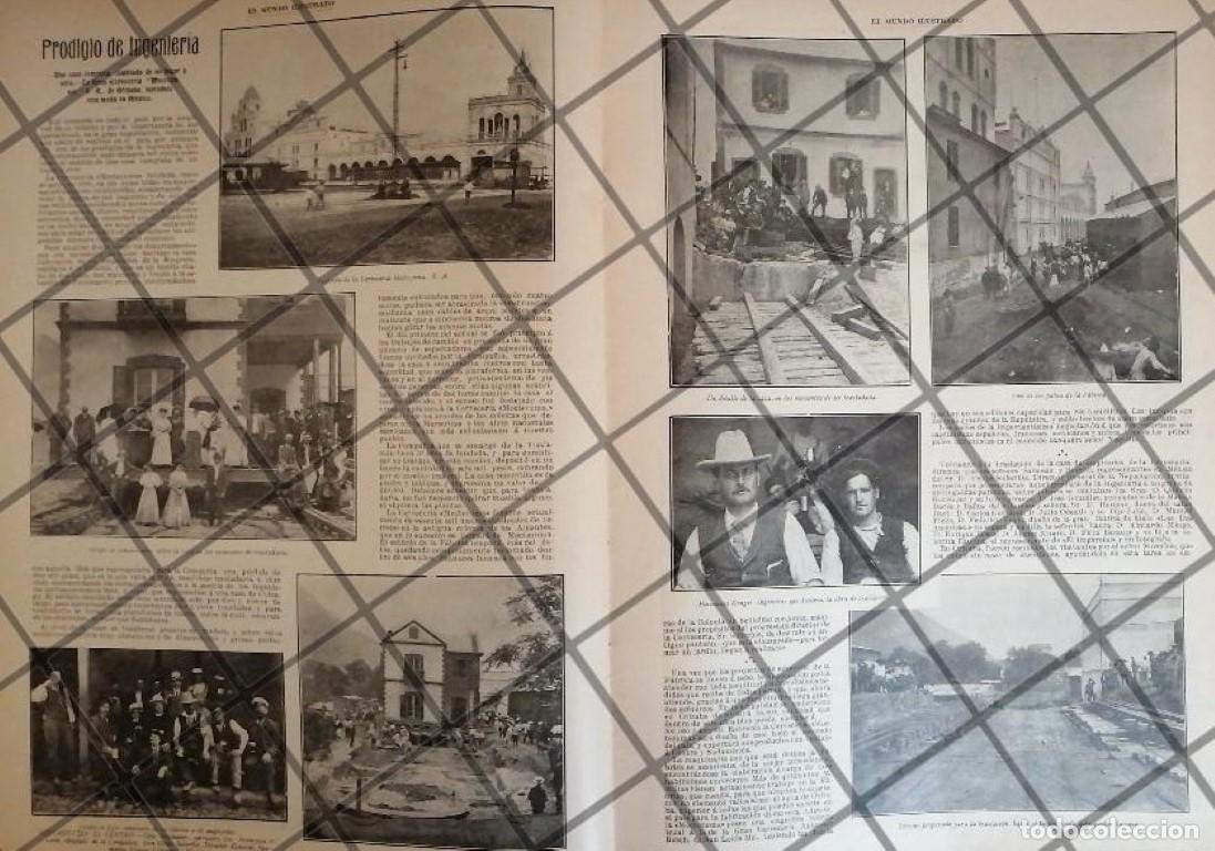 Sammeln von Plakaten: AFICHE ANTIGUO PLANTA DE LA CERVECERIA MOCTEZUMA 1907