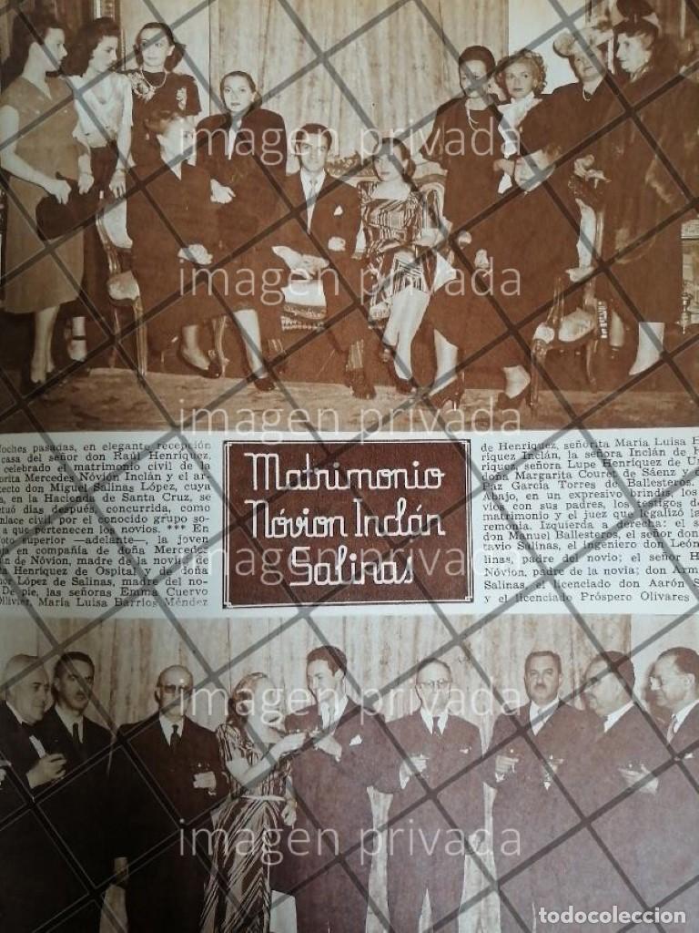 Sammeln von Plakaten: AFICHE ANTIGUO BODA. SALINAS NOVION 1948