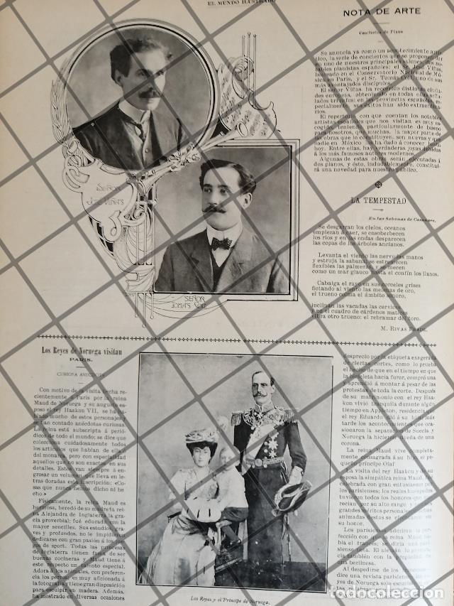 Sammeln von Plakaten: AFICHE ANTIGUO MUSICOS TOMAS COLL Y JOSE VI&Ntilde;AS EN MEXICO