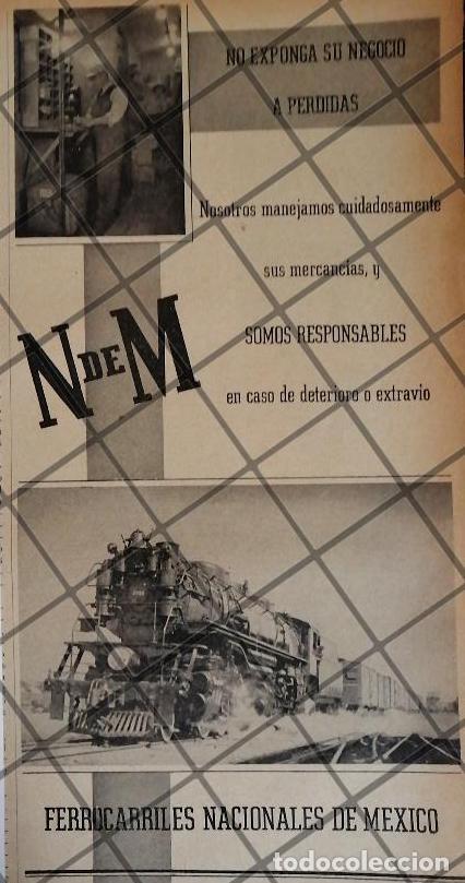 Sammeln von Plakaten: CARTEL ANTIGUO. FERROCARRILES NACIONALES 1942 30