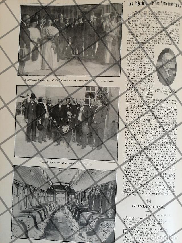 Sammeln von Plakaten: AFICHE ANTIGUO CONGRESO DE INGENIEROS 1907