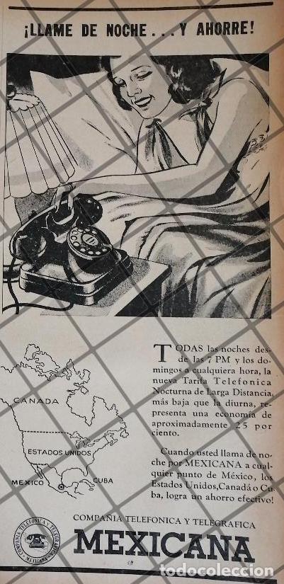 Sammeln von Plakaten: CARTEL ANTIGUO. CIA TELEFONICA Y TELEGRAFICA 1942