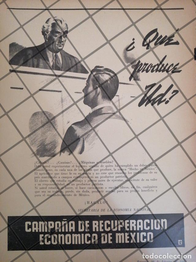 Sammeln von Plakaten: AFICHE RETRO. CAMPA&Ntilde;A RECUPERACION ECONOMICA 1947