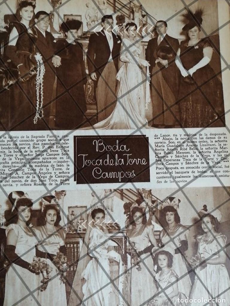 Sammeln von Plakaten: AFICHE ANTIGUO BODA. CAMPOS TOCA 1948
