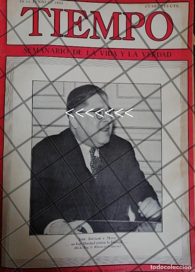 Sammeln von Plakaten: PORTADA ANTIGUA JOSE AGUILAR Y MAYA 1942