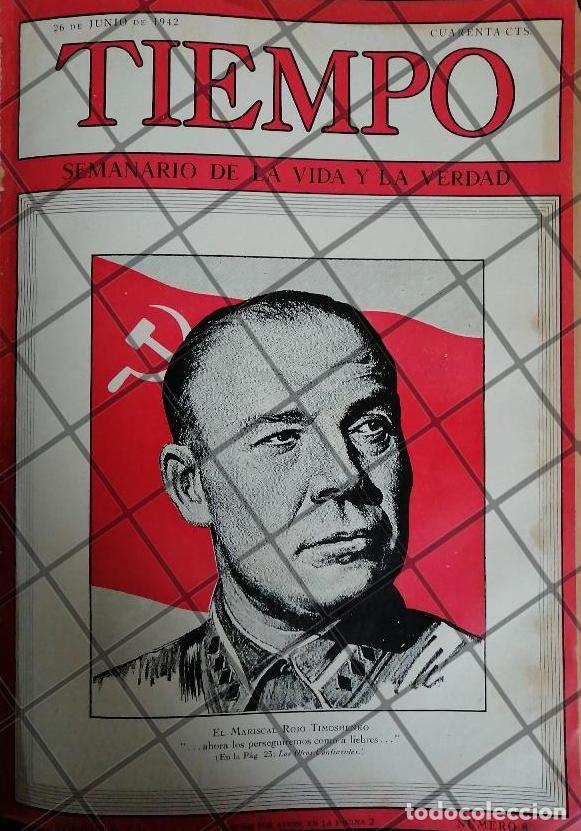 Sammeln von Plakaten: PORTADA ANTIGUA MARISCAL. SEMION TIMOSHENKO 1942