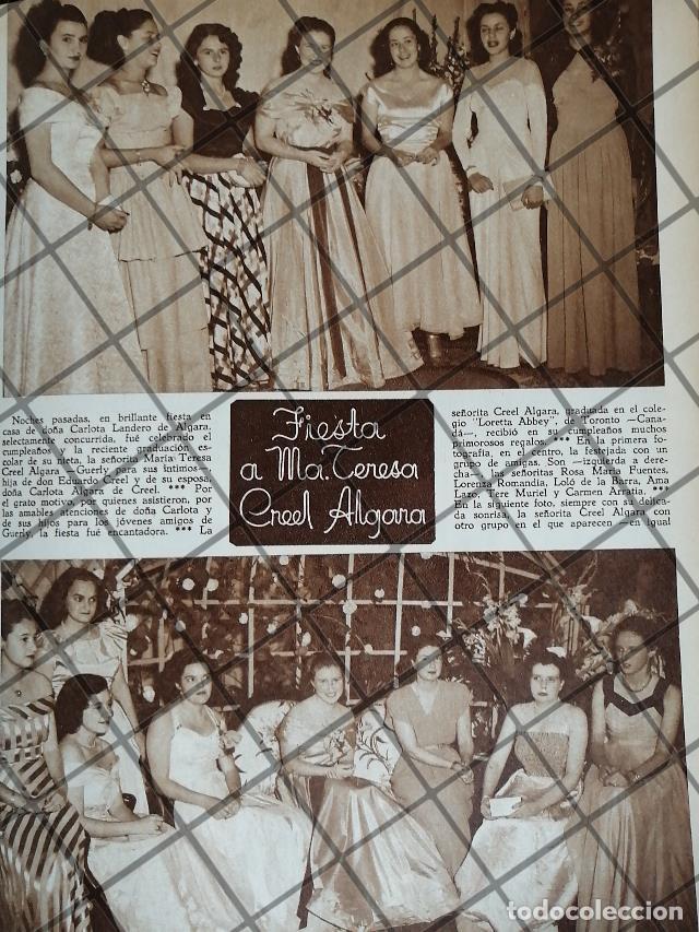 Sammeln von Plakaten: AFICHE RETRO. FIESTA DE MARIA TERESA CREEL ALGARA 1948