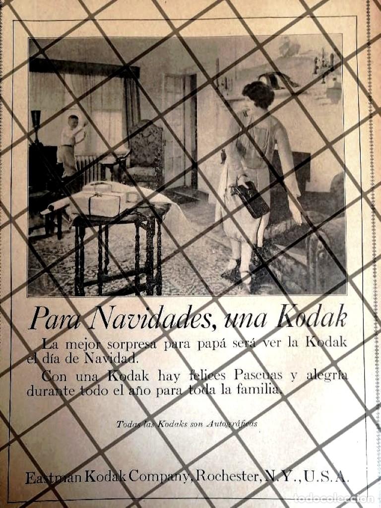 Poster collecting: CARTEL PUBLICITARIO ANTIGUO CAMARAS KODAK 1928 -65