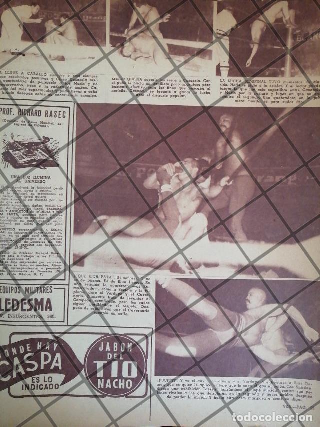 Poster collecting: AFICHE RETRO LUCHA LIBRE, CAVERNARIO GALINDO, BLUE DEMON ETC 20