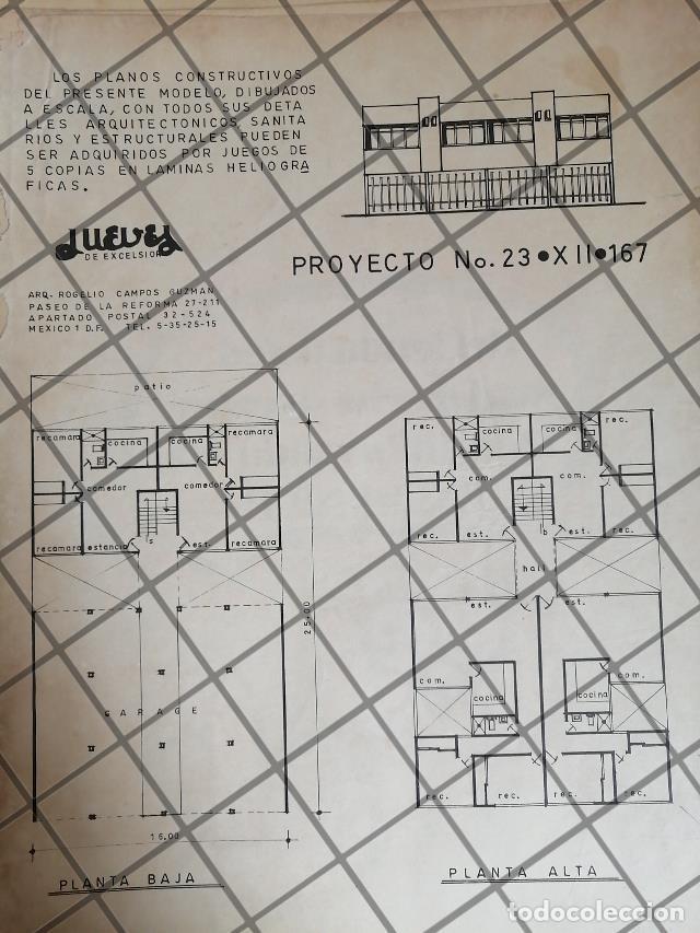 Poster collecting: PUBLICIDAD RETRO ARQUITECTO ROGELIO CAMPOS GUZMAN 1969 4