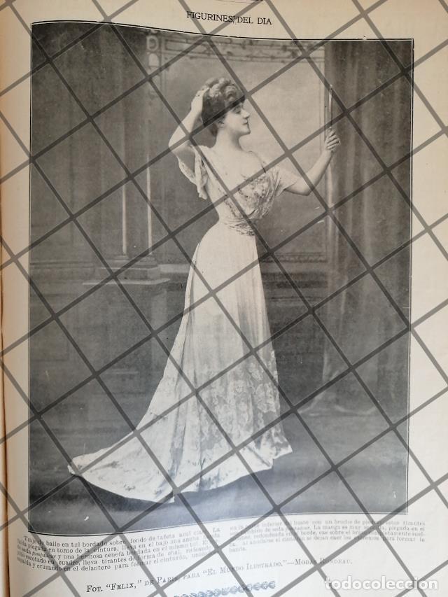 Coleccionismo de carteles: CARTEL PUBLICITARIO ANTIGUO VESTIDOS. CASA RONDEAU TEMPLIER