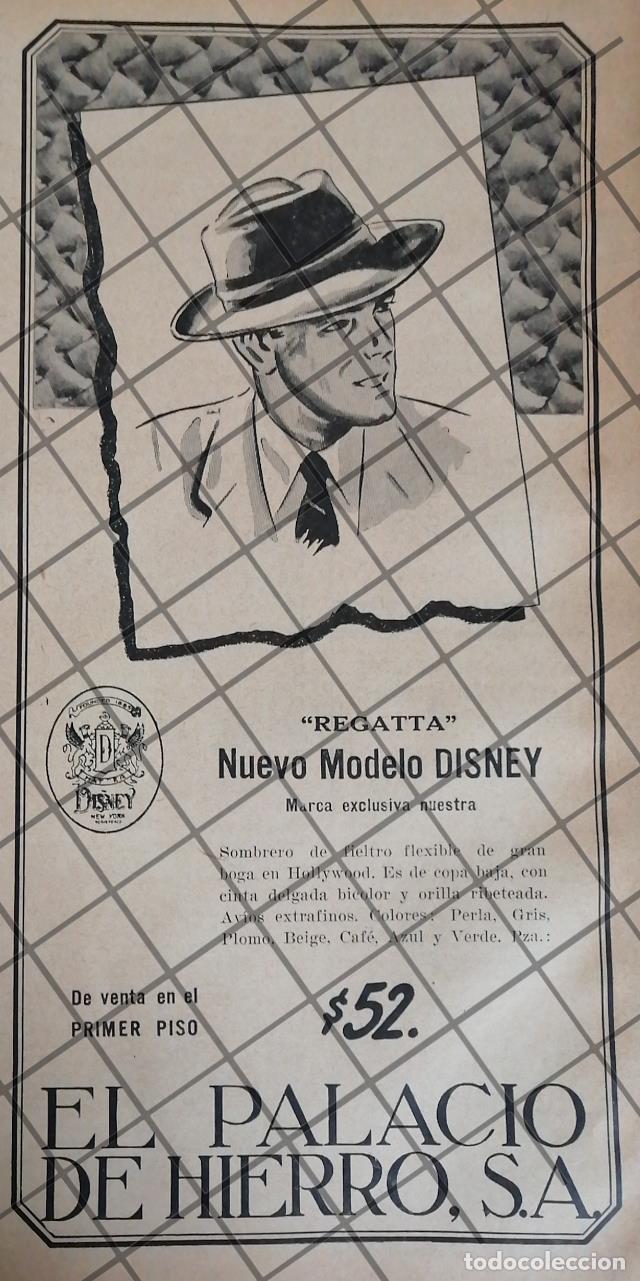 Coleccionismo de carteles: CARTEL ANTIGUO TIENDA EL PALACIO DE HIERRO 1942 1217