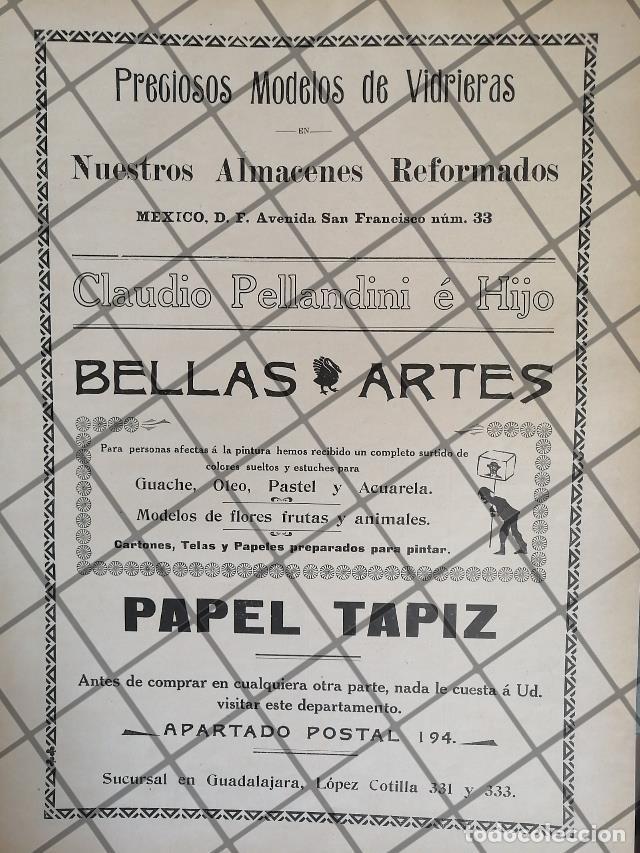 Colecionismo de cartazes: PUBLICIDAD ANTIGUA TIENDA CASA CLAUDIO PELLANDINI 1911 39