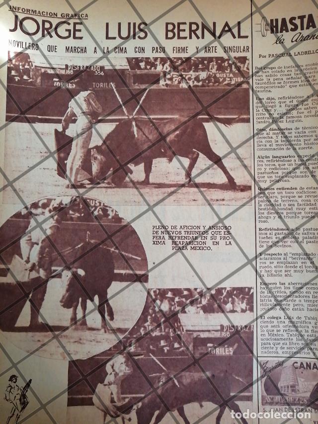 Sammeln von Plakaten: AFICHE ANTIGUO JORGE LUIS BERNAL 1954 3