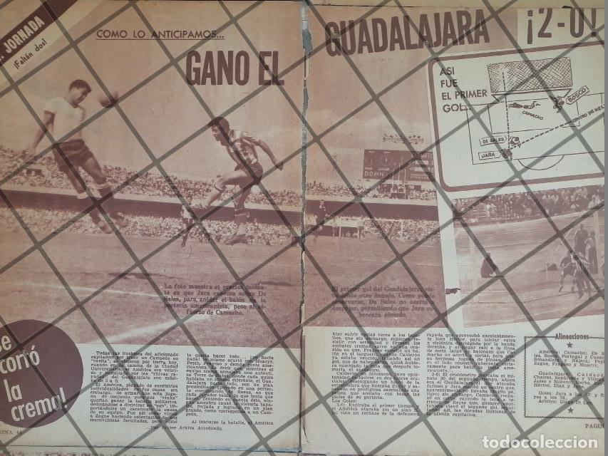 Sammeln von Plakaten: AFICHE RETRO CLUB AMERICA VS CHIVAS DE GUADALAJARA 1963